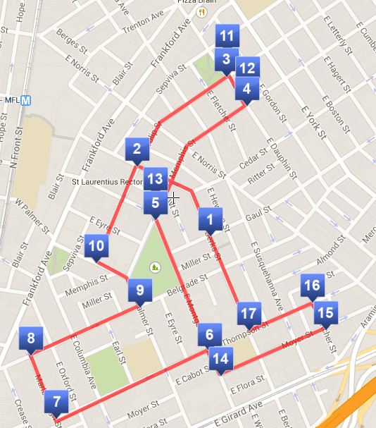 2015 5k map with numbers